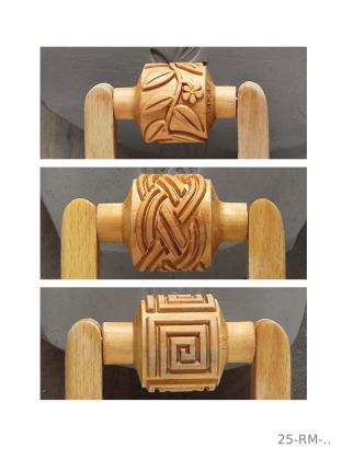 Wooden Hand Roller 30mm W