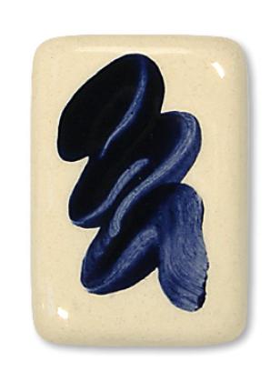 Underglaze Button Cobalt Blue